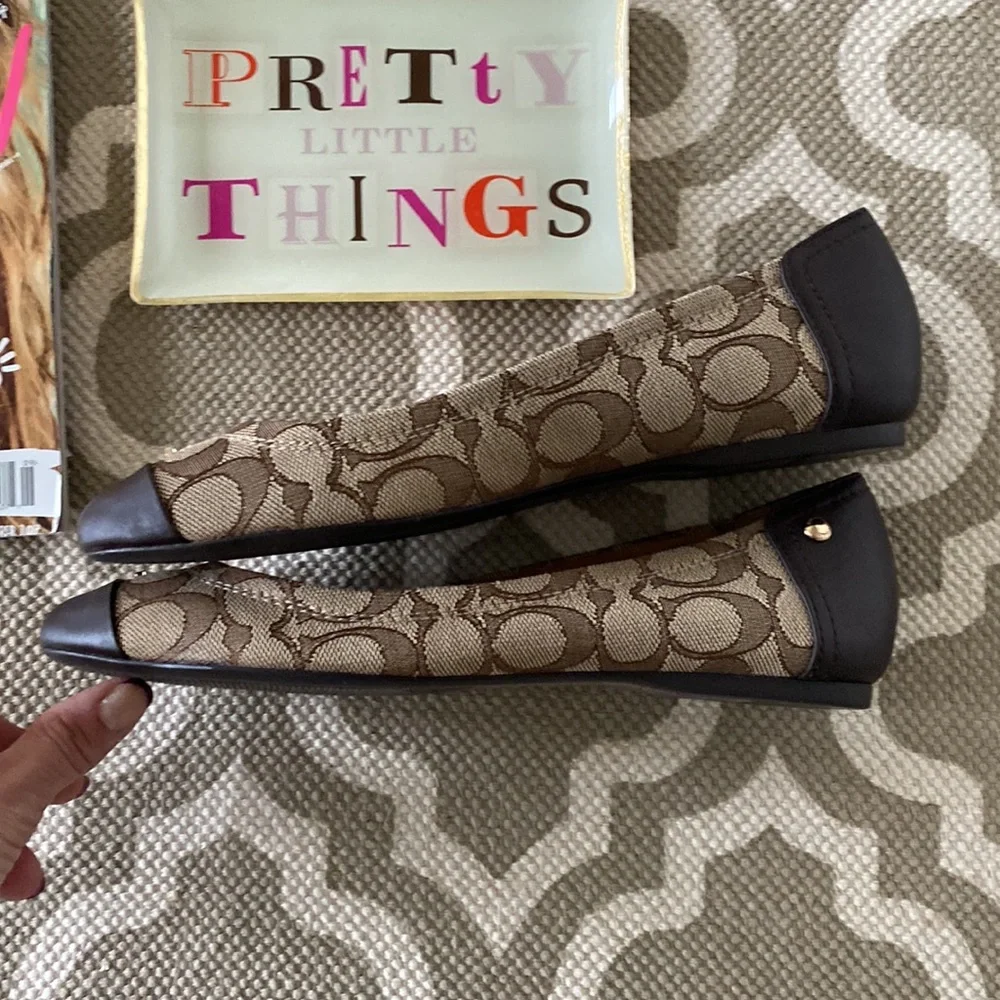 “Coach Chelsea” slip on flat; fit like a size 8 (no size indicated on shoe) - Picture 5 of 12